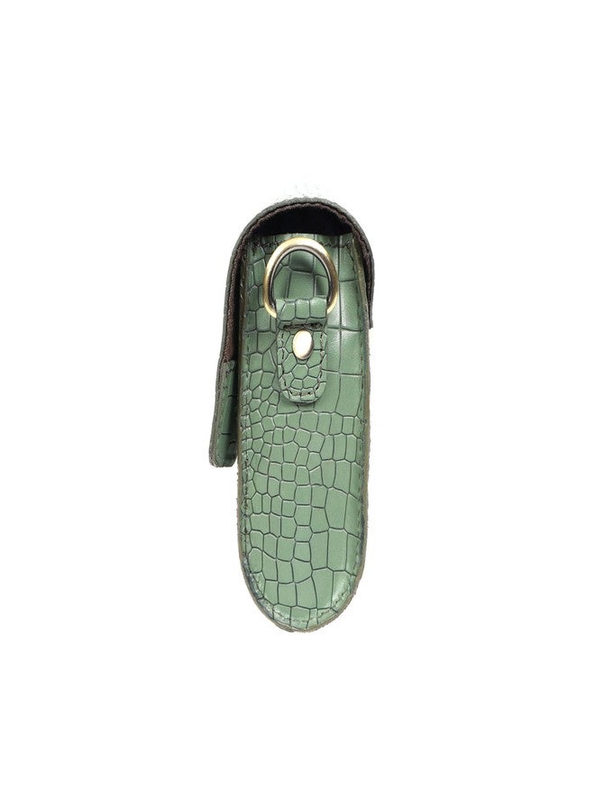 Celtic Premium Textured Leather Flap Sling Bag with Adjustable Strap & Inner Zip Pocket - Image 3
