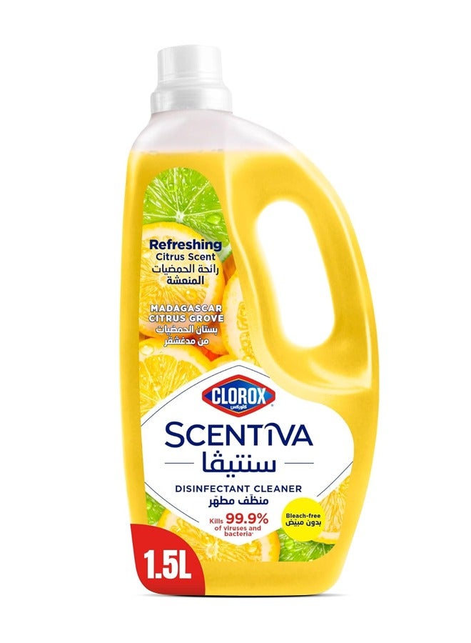 Clorox Scentiva Disinfectant Cleaner Citrus 1.5L - Image 1