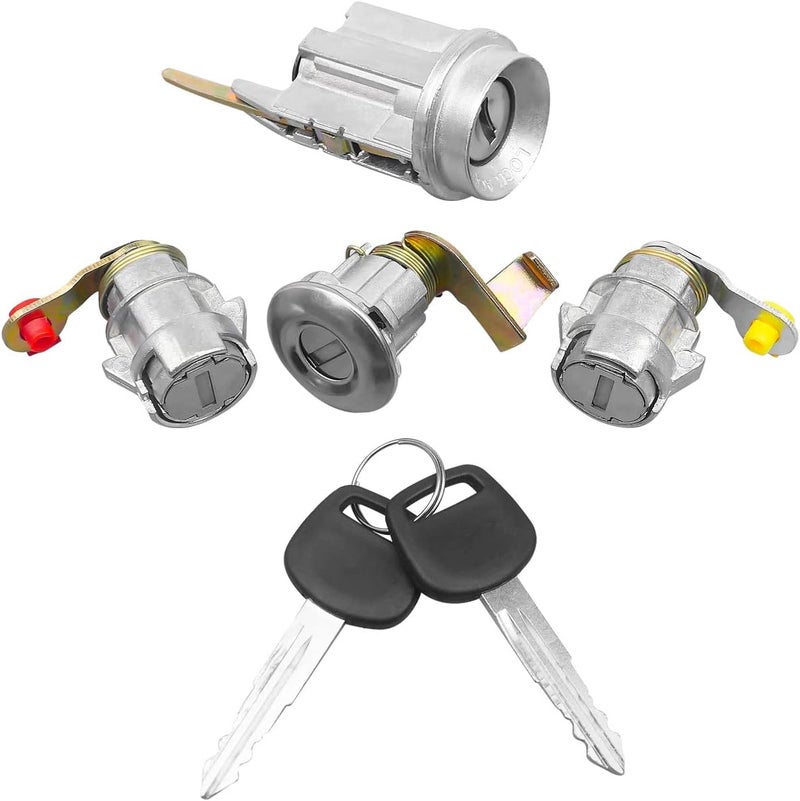 QLZOZB Ignition Switch Lock Cylinder Set for Toyota Pickup - Image 1