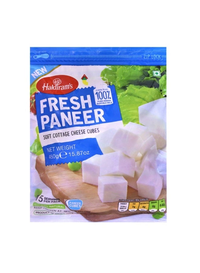 Paneer Cubes 450g