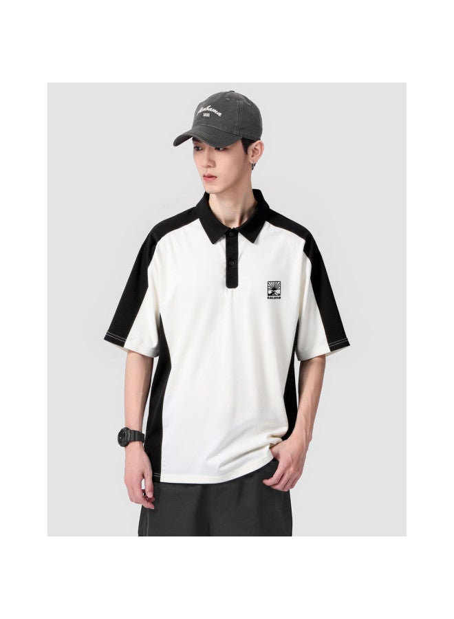 Baleno men's Classic Short Sleeve Polo Shirt - Summer Breathable Casual Teen T-shirt For Men - Image 2