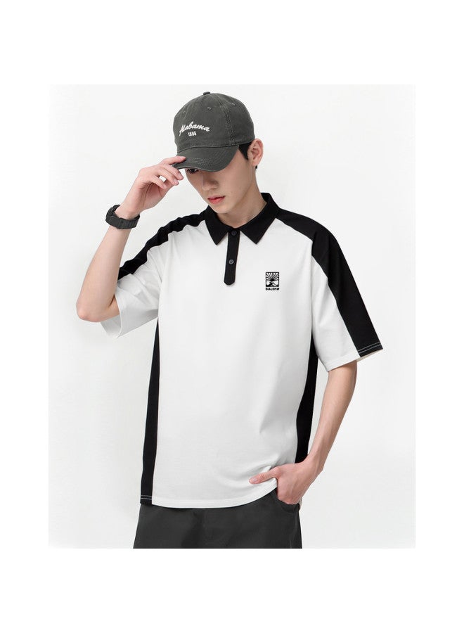 Baleno men's Classic Short Sleeve Polo Shirt - Summer Breathable Casual Teen T-shirt For Men - Image 3