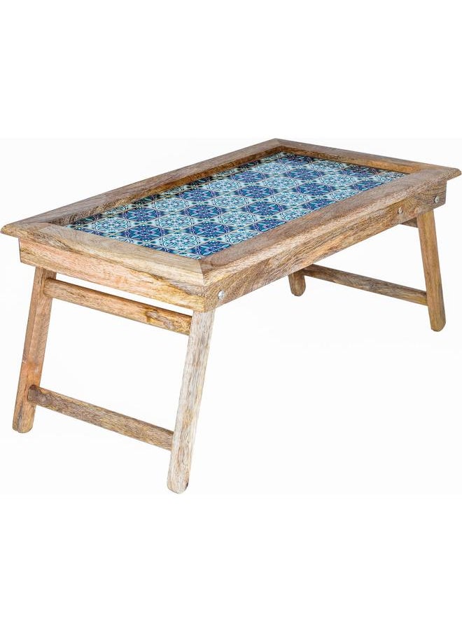 Alsaif Wooden Serving Table 20 X 12 X 10 Cm With Legs Multi Colored  - Image 4