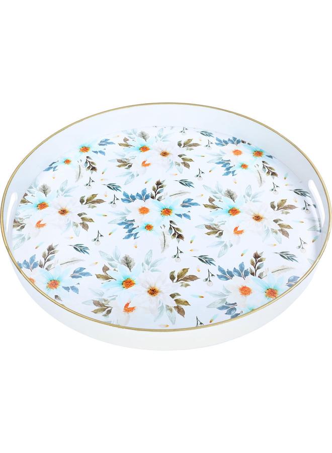 Alsaif Plastic Serving Topper 42 Cm Round White - Image 2