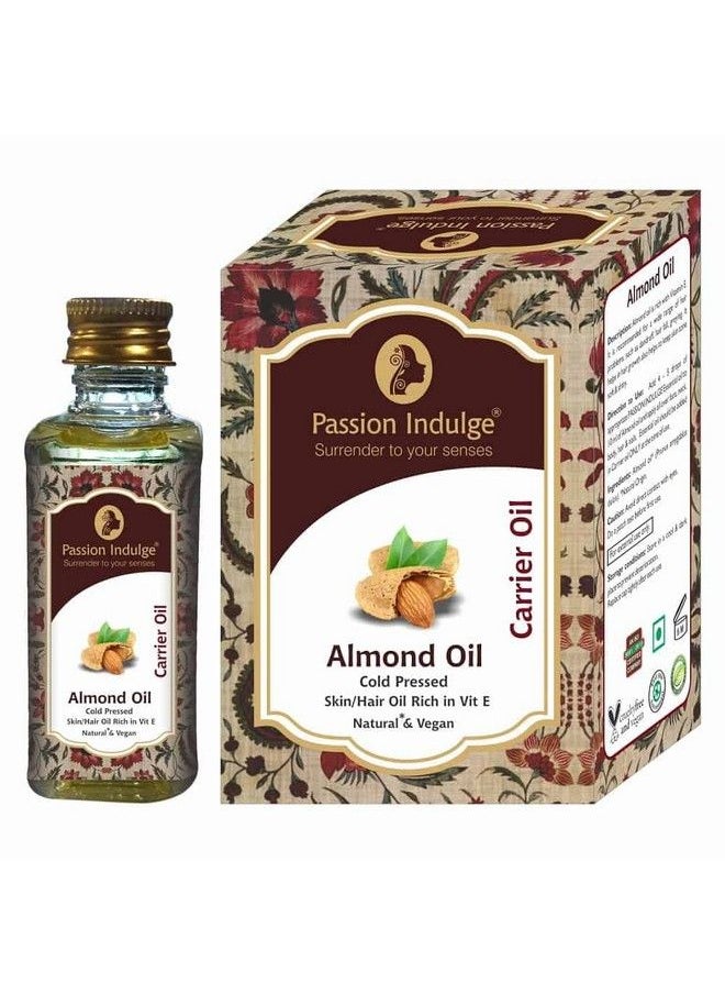 passion indulge - زيت اللوز الحامل الطبيعي 60 مل؛ نباتي؛ أيورفيدا - Image 1
