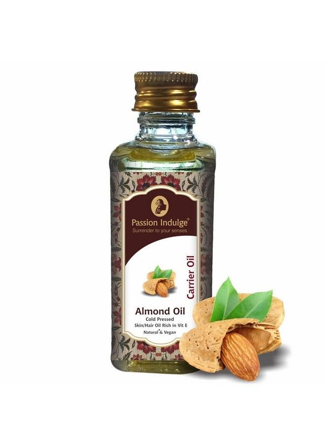 passion indulge - زيت اللوز الحامل الطبيعي 60 مل؛ نباتي؛ أيورفيدا - Image 1