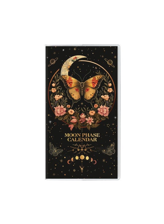 Zuozee Small Pocket Planner 2025-2026, Moon Calendar - Image 1