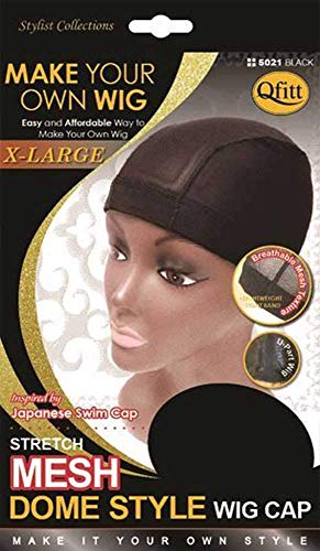Qfitt (12 Pack) Qfitt - Mesh Dome Style Wig Cap Extra Large #5021 - Image 3