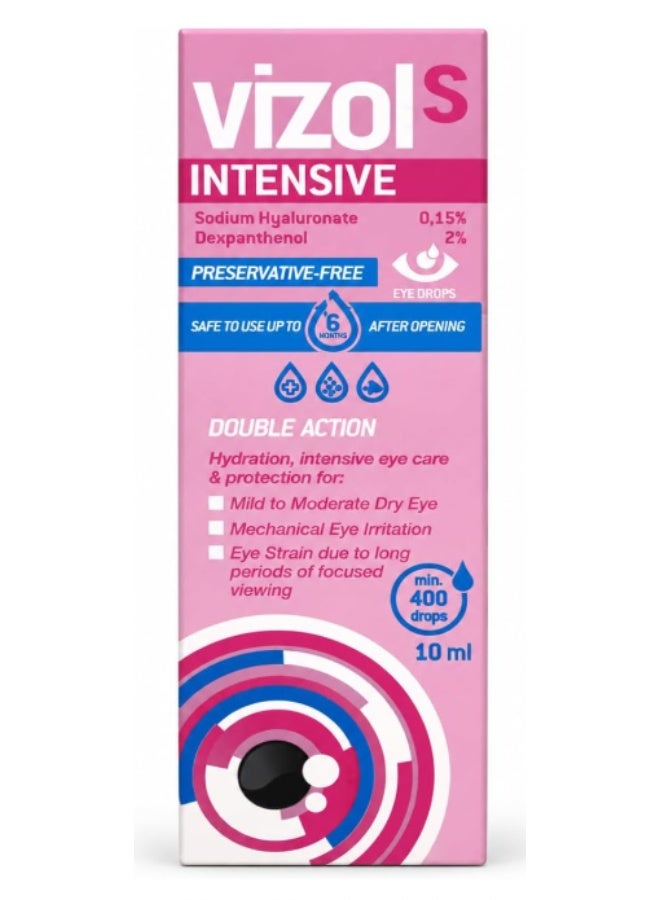 S INTENSIVE Eye Drops, Medication, 10ml