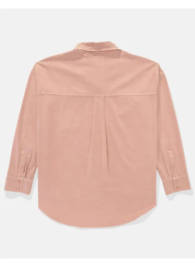 American Eagle AE Perfect Button-Up Shirt