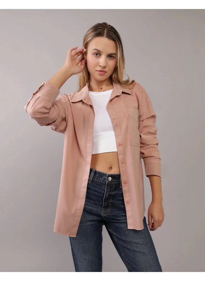 American Eagle AE Perfect Button-Up Shirt
