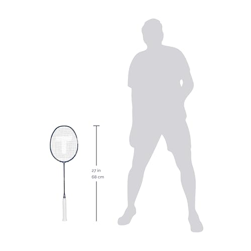 TANSO Arashi SS Strung Badminton Racket (35 Lbs Tension, Recommended by Padukone School of Badminton, 77 Grams Ultra Light Weight Full Carbon Fiber with Premium Strings and Full Racquet Cover) - Image 5