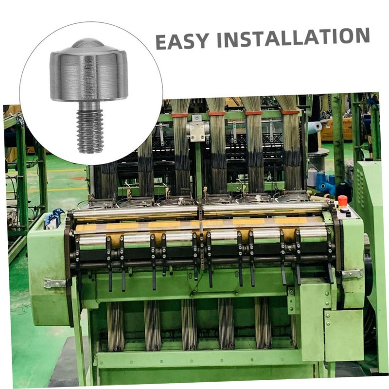 2pcs Heavy Duty Caster Bearings Threaded Stem Roller for Industrial Machinery Automotive Systems and Electronic Devices - Image 4