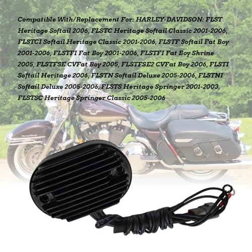 KARSEE 74610-01 Voltage Regulator Compatible with Harley Davidson 2001-2006 Twin Cam 88 Softail 7461001 74540-01 - Image 2