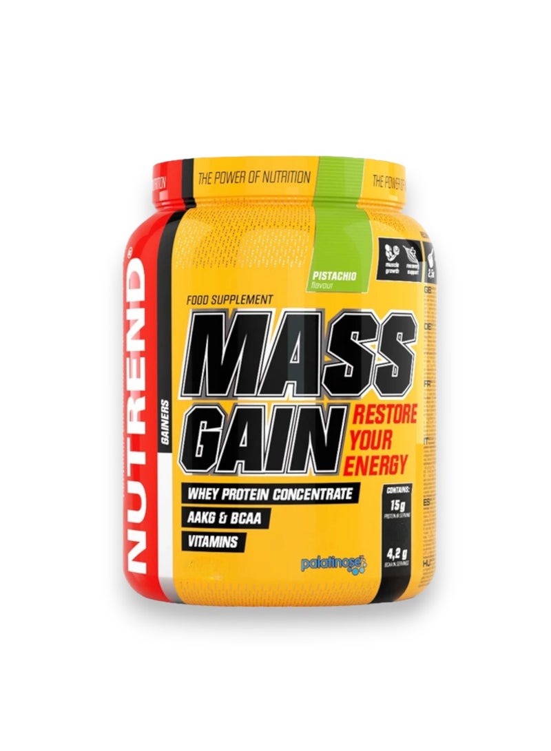 NUTREND Mass Gains , Pistachio Flavour,  2250g, 32 Servings 