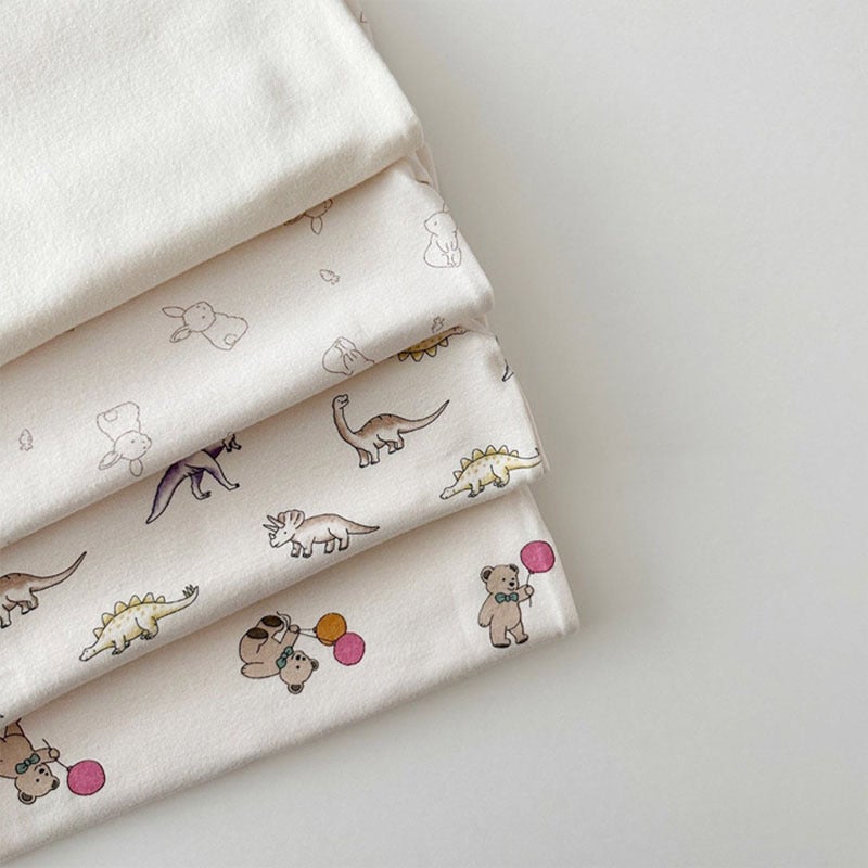 Korean-Style Toddler'S Sanding High Collar Cartoon Base Shirt Baby'S Long-Sleeved Bear Trendy Wear Cotton T-Shirt - Image 4