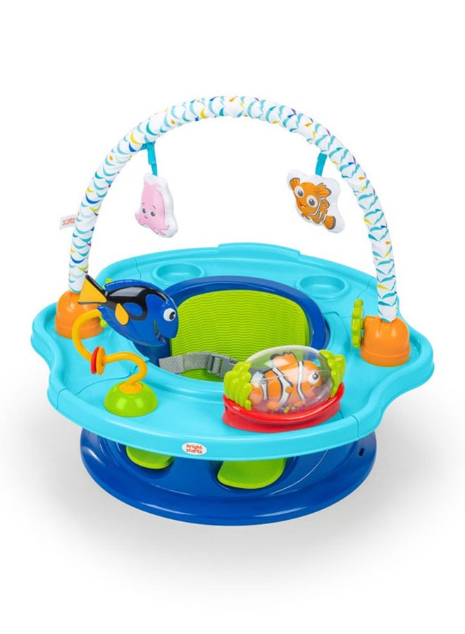 Bright Starts 3 In 1 Finding Nemo Super Seat Activity Seat Floor Seat And Booster Seat 6 Month To 3 Year - Image 1