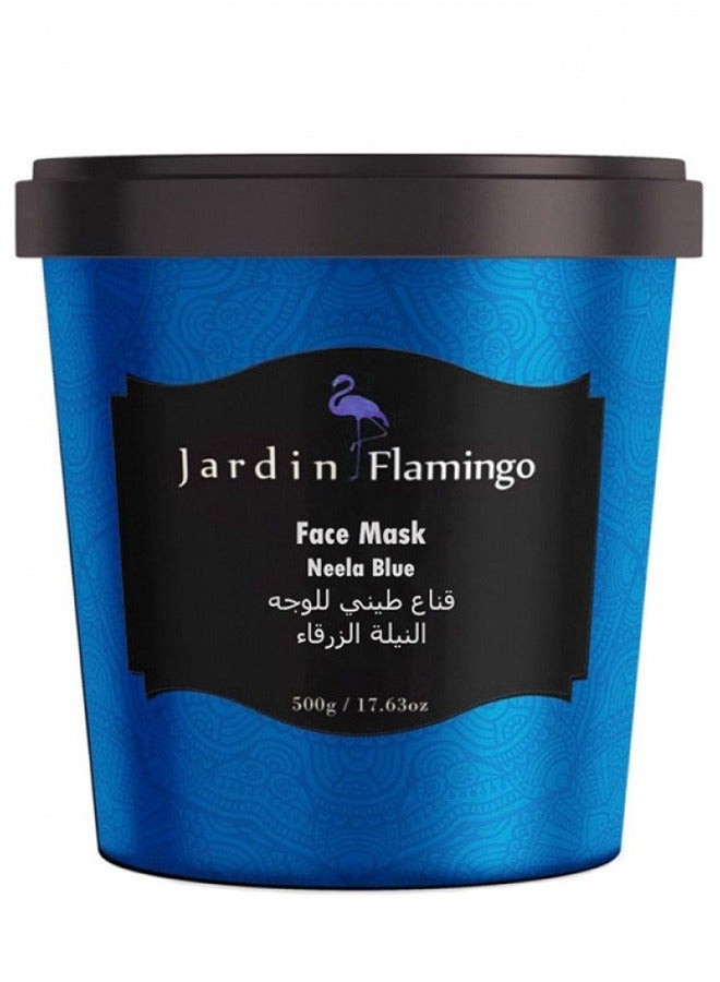 Jardin Flamingo Face Mask Neela Blue 500g