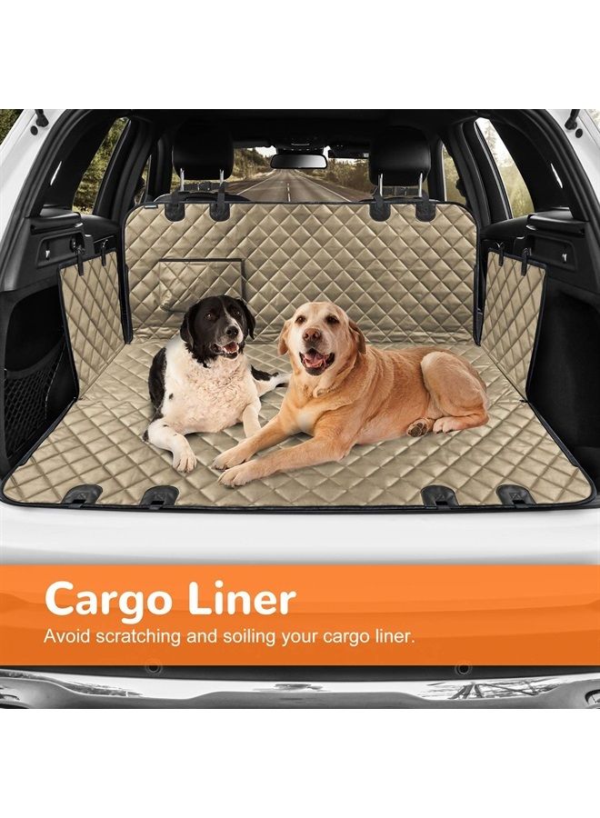 URPOWER غطاء مقعد السيارة للكلاب غطاء مقعد للسيارات للحيوانات الأليفة 100% مقاوم للماء غطاء مقعد حيوانات أليفة على شكل أرجوحة 600D متين مقاوم للخدش غير قابل للانزلاق غطاء مقعد خلفي ناعم للحيوانات الأليفة للسيارات والشاحنات وSUVs - Image 5