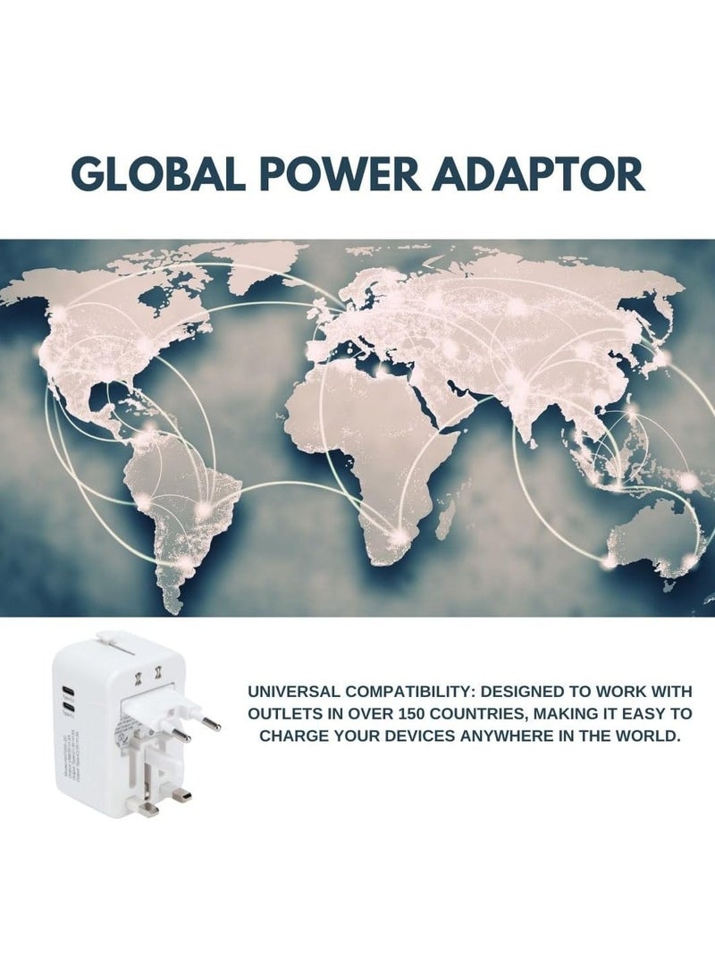 WISHWIND Jet Set Global Travel Adapter – Universal International Plug Adapter - Image 3