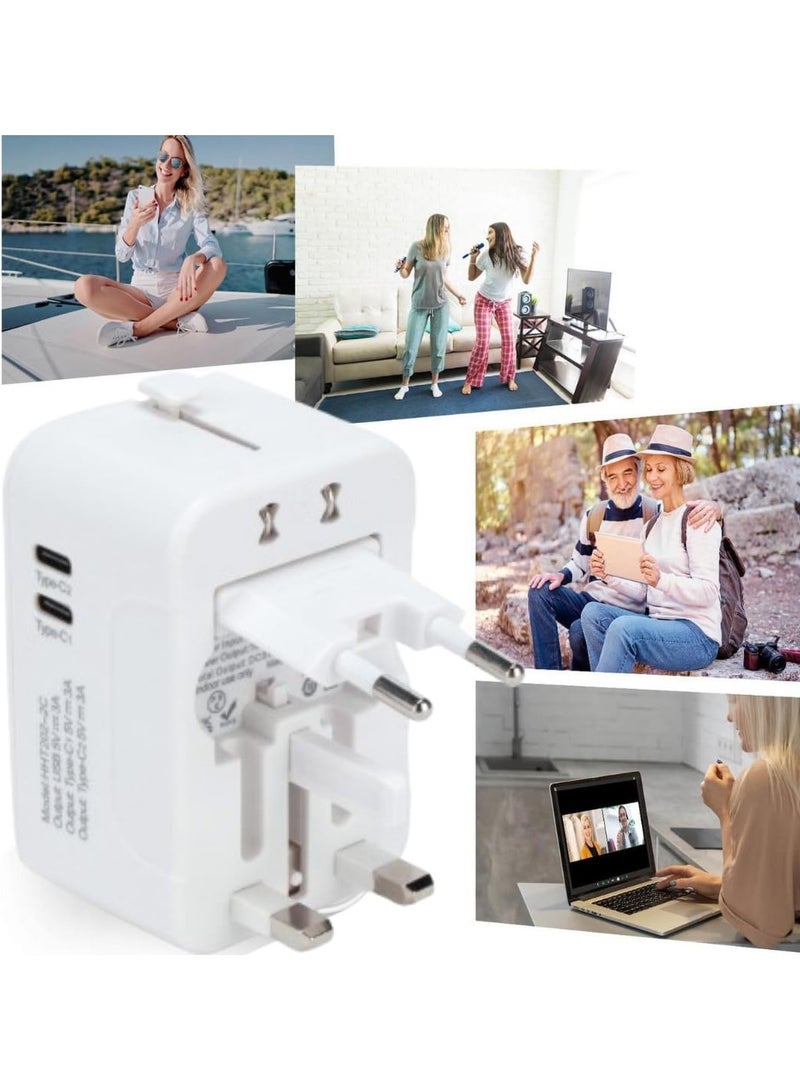 WISHWIND Jet Set Global Travel Adapter – Universal International Plug Adapter - Image 4