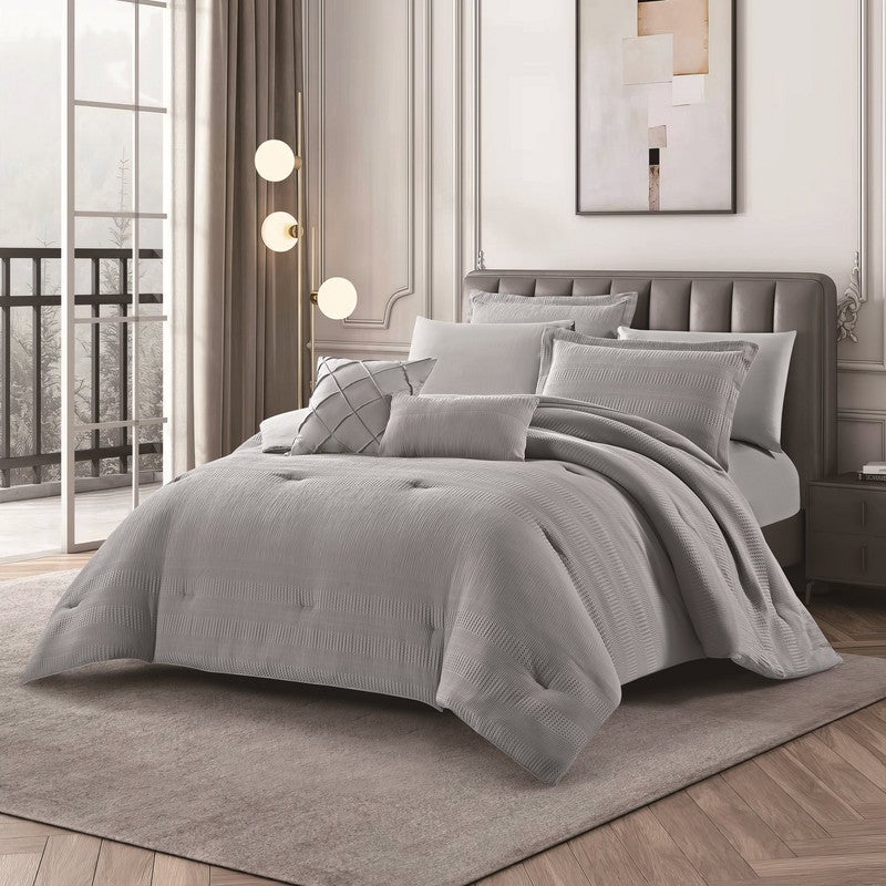 Hourse Luxury macrofiber summer bedspread suitable for a double bed size of 200 x 200 cm from the international company Hourse, consisting of 8 pieces, 250 thread count - Image 1