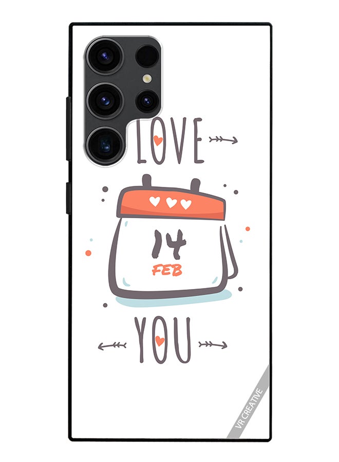 VR CREATIVE Protective Case Cover For Samsung Galaxy S24 Ultra I Love You Design Multicolour - Image 1