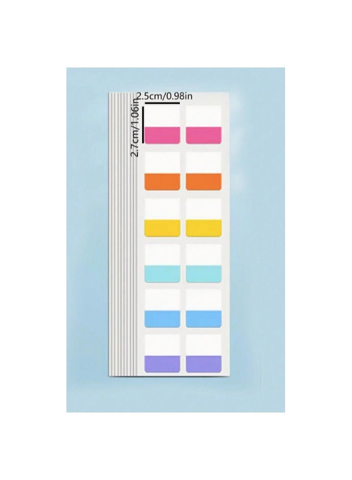 Heya Tria 400 Index Sticky Notes, Color-Coded Category Tabs, Planner Stickers - Image 2
