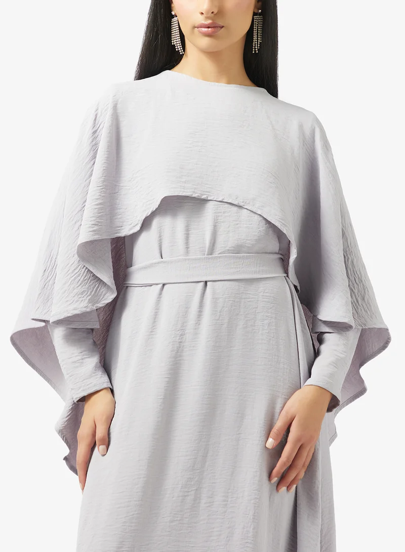 Khizana  Dress With Cape for Women | Best Price UAE