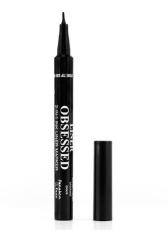 PALLADIO PALLADIO Liner Obsessed 2-in-1 Ink Liner Marker - Black  - Image 3