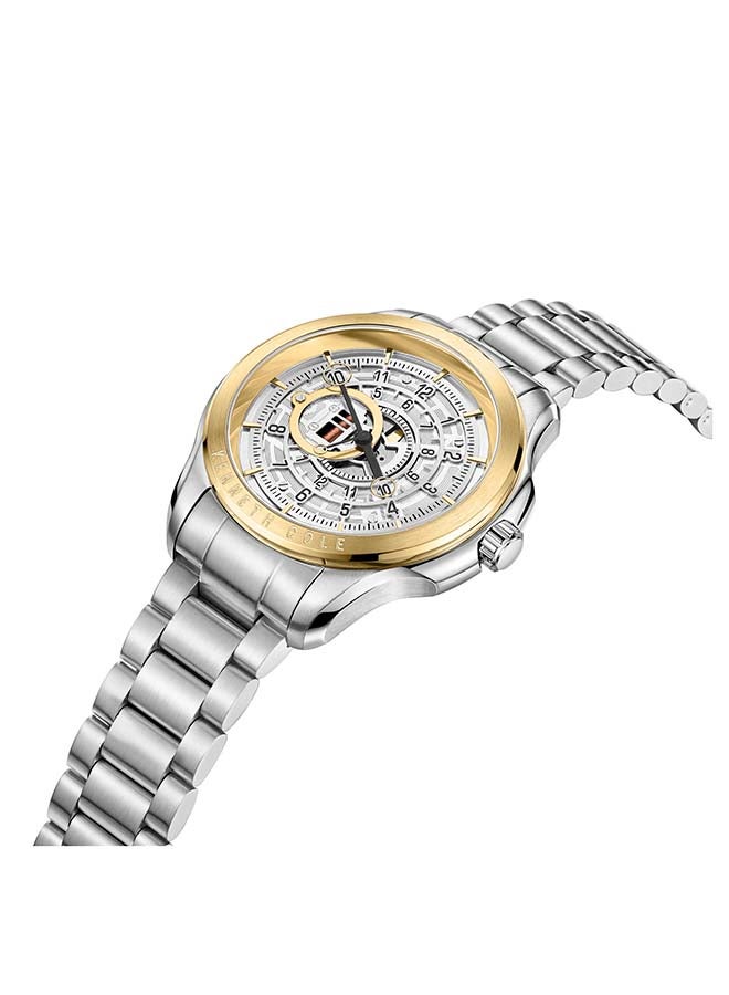Kenneth Cole New York ساعة أنالوج كوارتز فضية بقطر 44 مم للرجال كلاسيكية عصرية - Image 3