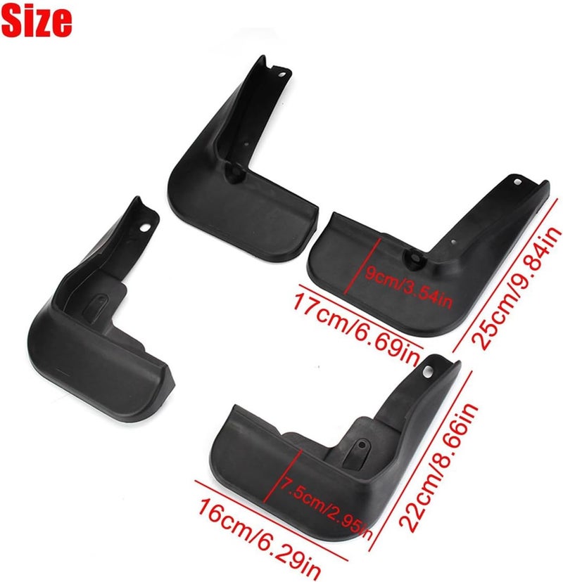 Wivplex وايفبلكس واقيات الطين للسيارات لتويوتا كامري XV70 - Image 2