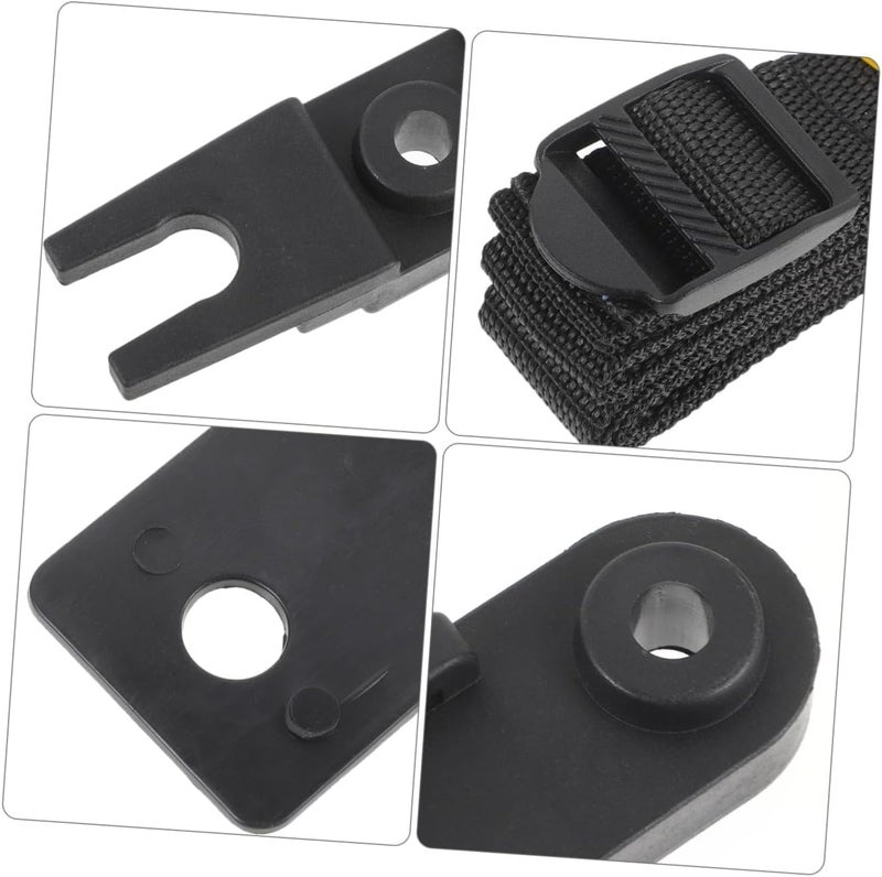 1set U-Bolt Mounting Fitting Kit for Roof Cargo Carrier Roof Box Clamps for Easy Installation Compatible Cars Stability Reduce Clutter Inside Your Vehicle - Image 3