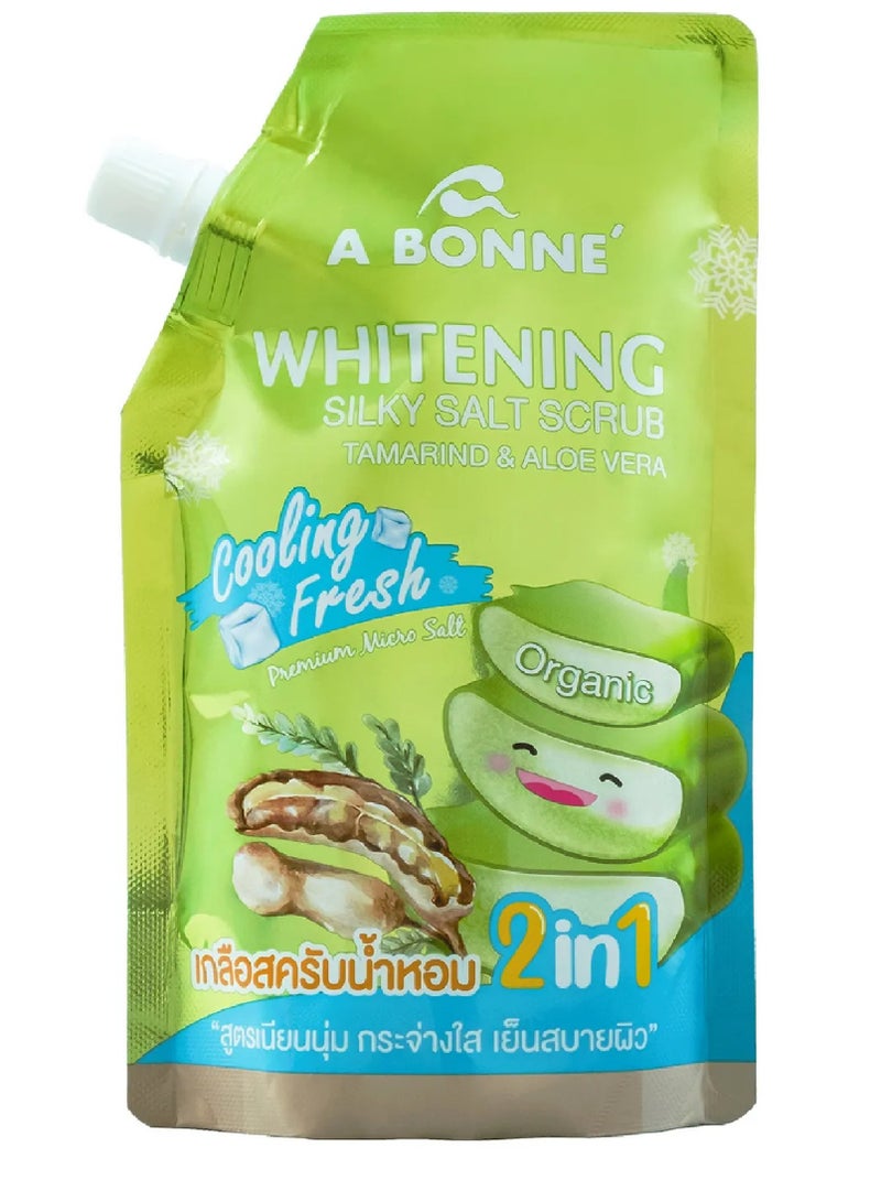 A BONNE Silky Salt Whitening Scrub with Tamarind and Aloe Vera 350g