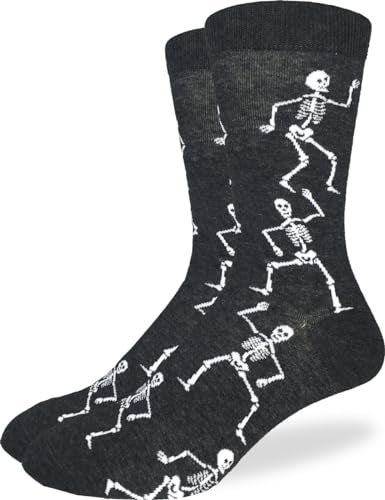 Good Luck Sock Men's Dancing Halloween Skeleton Socks, Adult, Shoe Size 7-12 - Image 5