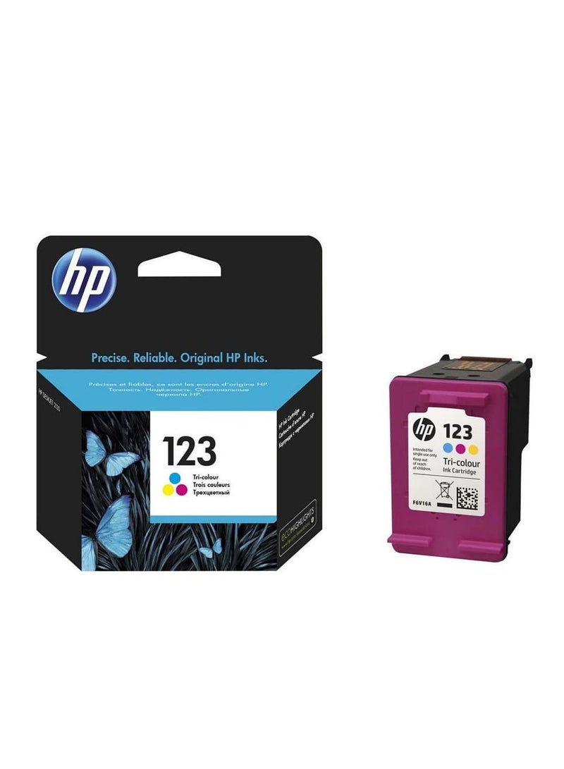 HP 123 Black Original Ink Cartridge Black