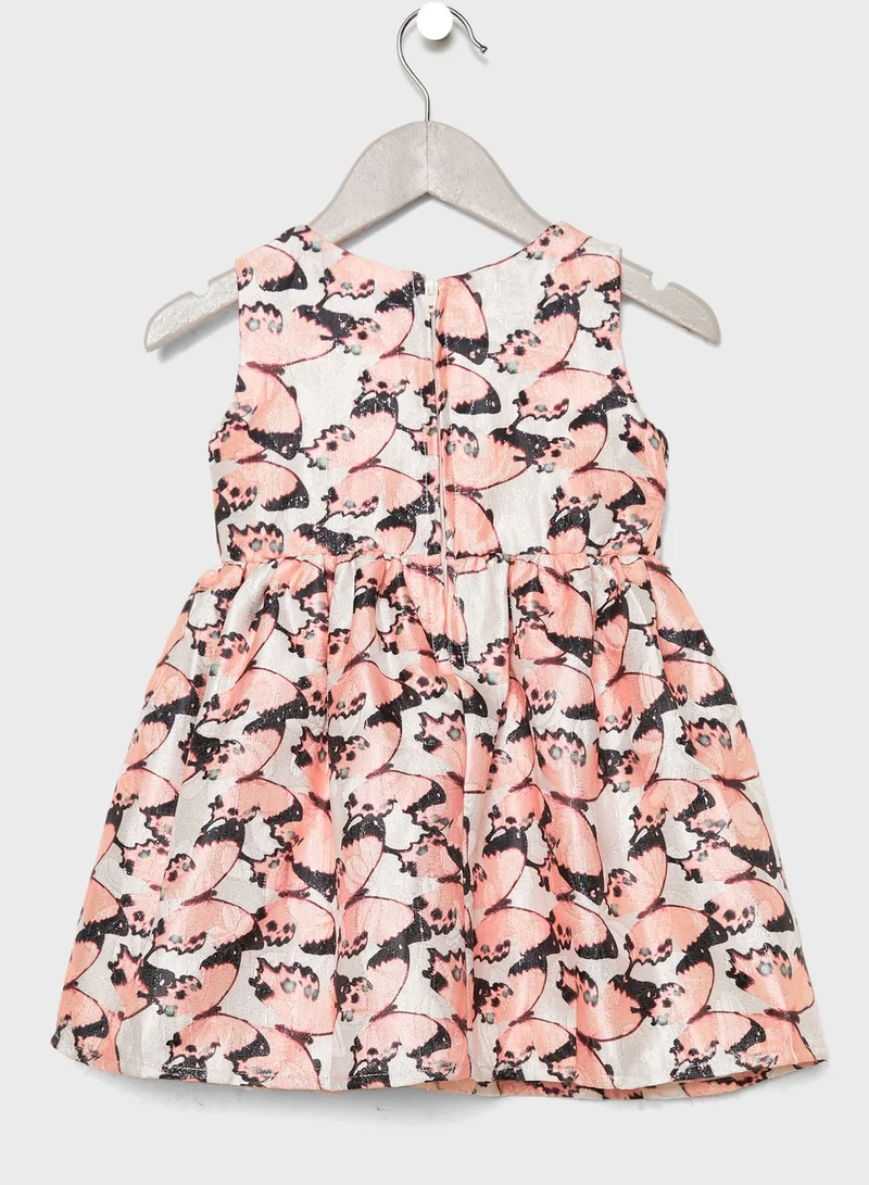 NAME IT Kids Butterfly Print Dress