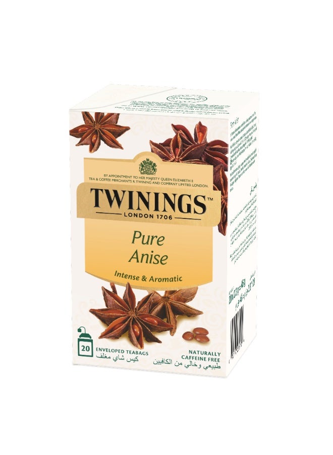 Twinings Infusion Pure Anis 20 Tea Bags 46 Grams - Image 3