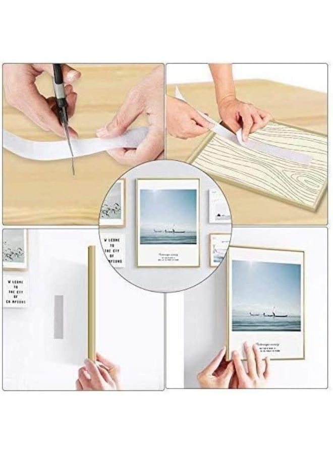 Generic Hook and Loop Tape 10M x 2CM - Heavy Duty Adhesive Velcro Strips - Reusable Sticky Back Fastening Tape for DIY, Crafts, Home (White)  - Image 4