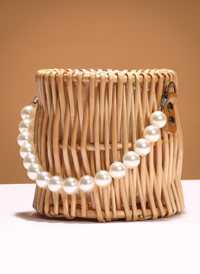 Haute Sauce The Rattan Hand Bag  - Image 1