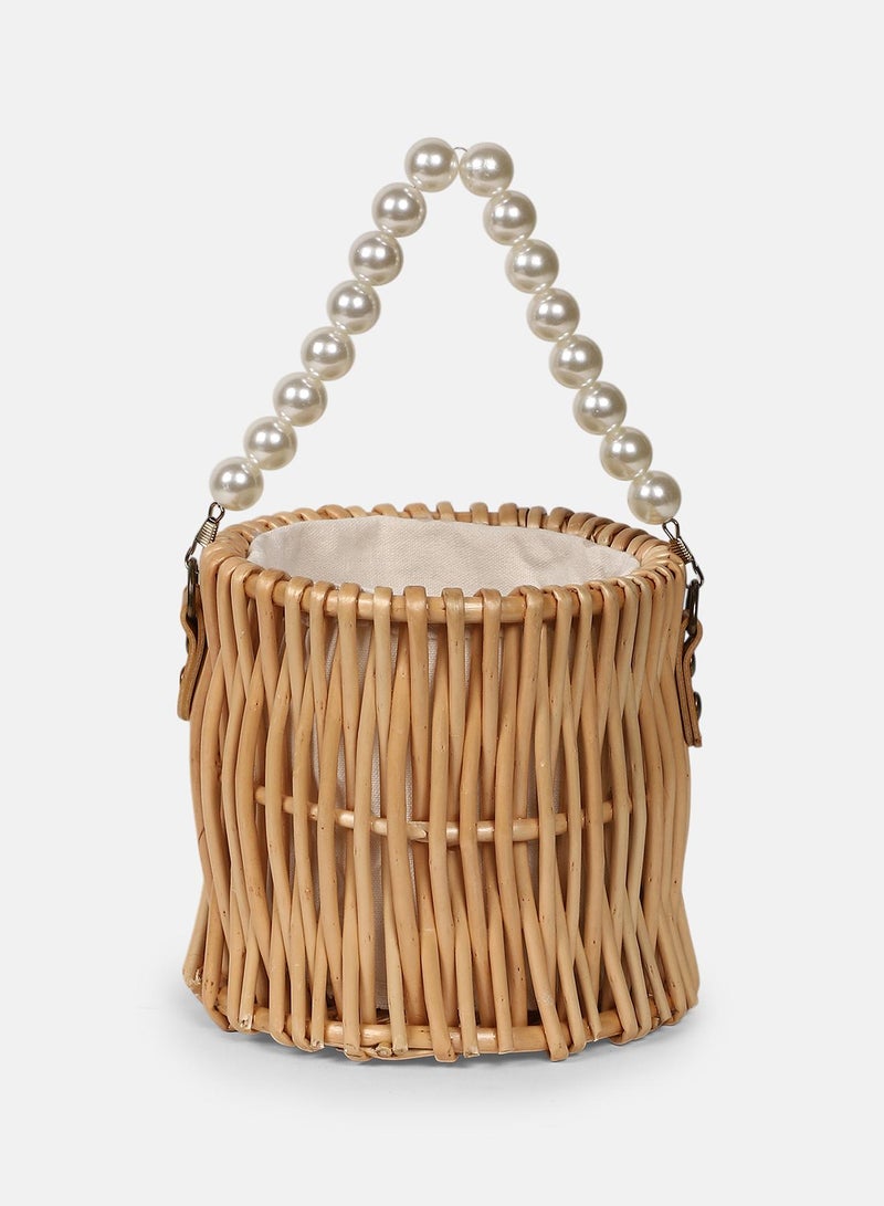 Haute Sauce The Rattan Hand Bag  - Image 5