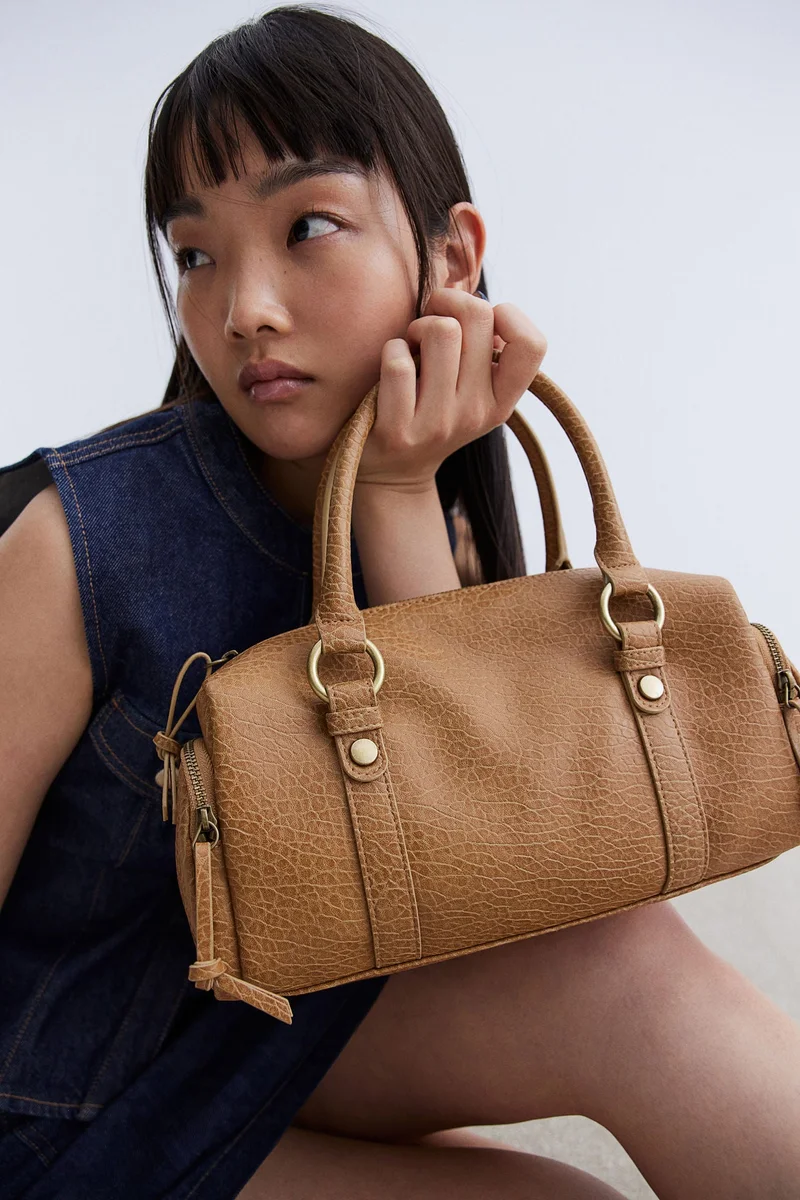 H&M Zip Through Bowling Bag
