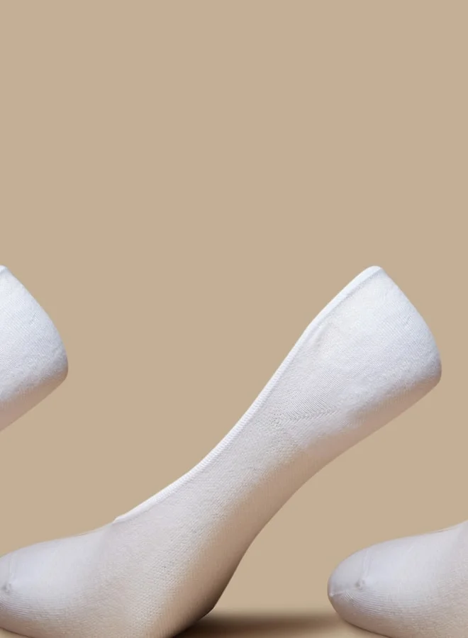 سيليست Women's Solid No Show Socks - Set of 3
