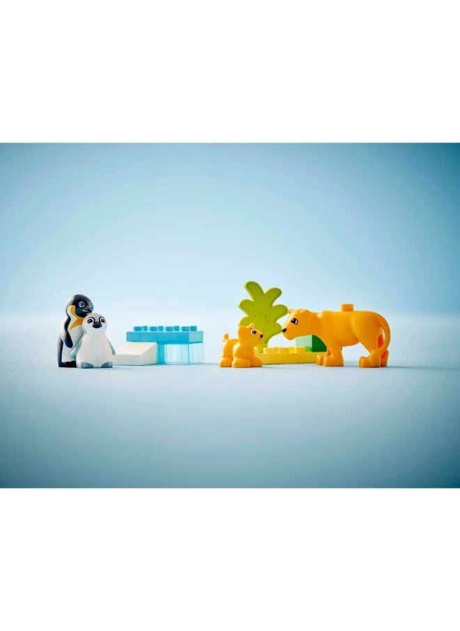 LEGO LEGO - Duplo Wild Animal Families Penguins & Lions 10 Pieces - 10442  - Image 4