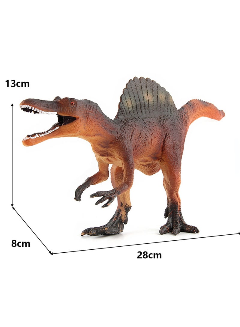 Jurassic Dinosaur Model Series Simulated Dinosaur Static Toy Model(Yellow Spinosaurus) - Image 2