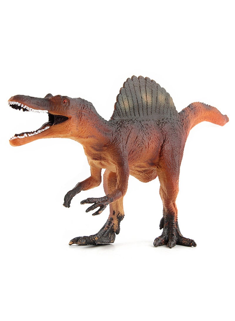 Jurassic Dinosaur Model Series Simulated Dinosaur Static Toy Model(Yellow Spinosaurus) - Image 1