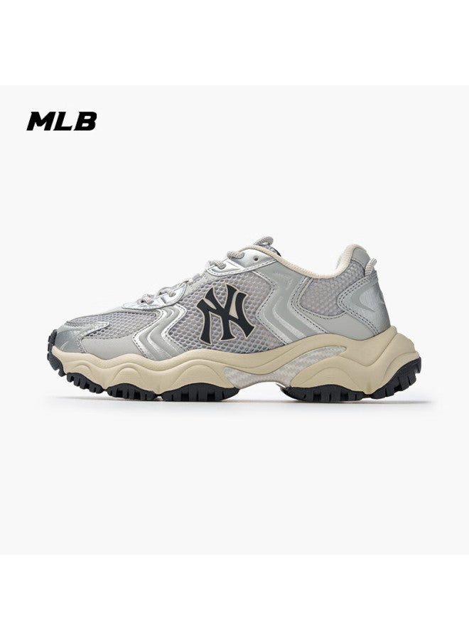 Mlb Men's And Women's Couple Sports Thick-soled Height-increasing Mesh Dad Shoes 25 Spring New 3ashw075n-50sis-235 - Image 3