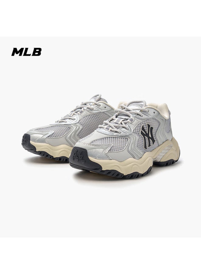 Mlb Men's And Women's Couple Sports Thick-soled Height-increasing Mesh Dad Shoes 25 Spring New 3ashw075n-50sis-235 - Image 1