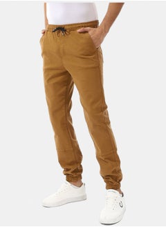 Andora Stitched Elastic Waist Casual Pants  - Image 3