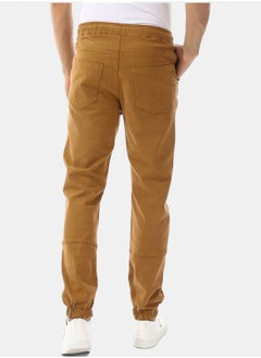 Andora Stitched Elastic Waist Casual Pants  - Image 5